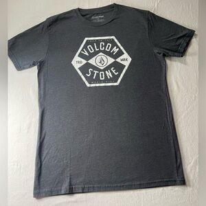 Volcom Charcoal Graphic Tee Men’s‎ Large